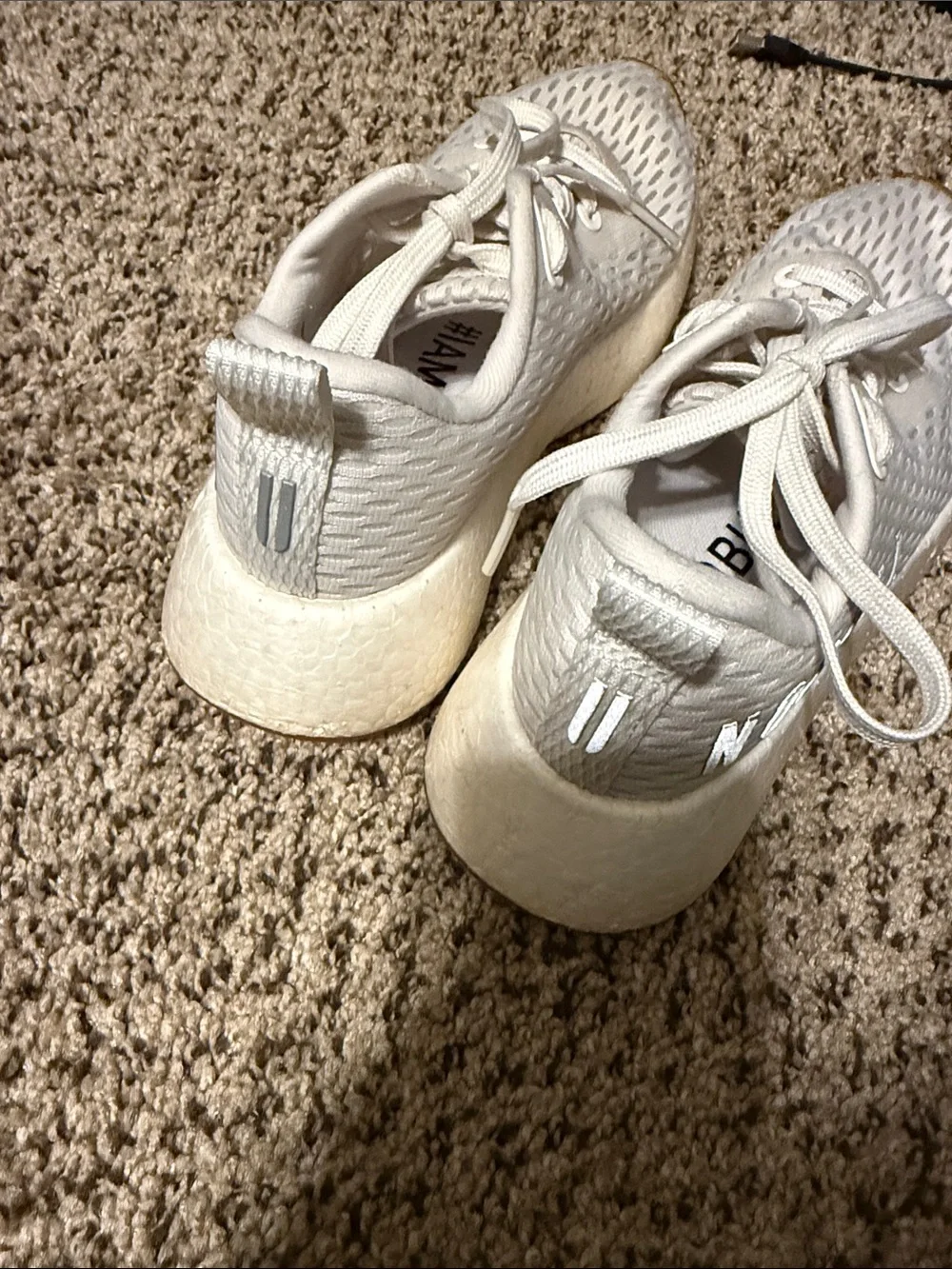 NOBULL White Knit Training Sneakers Athletic Shoes Women size 6